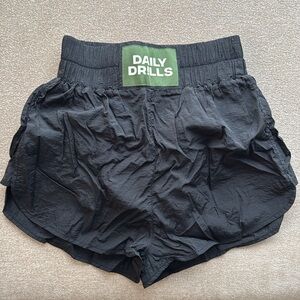 Daily Drills Black Shorts